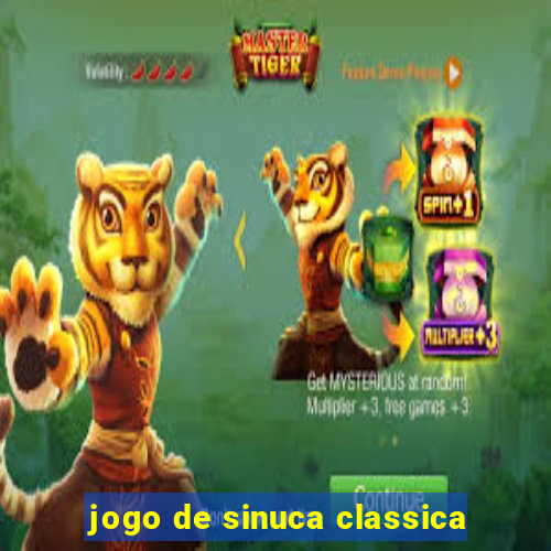 jogo de sinuca classica